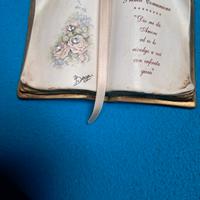 libretto in ceramica x prima comunione