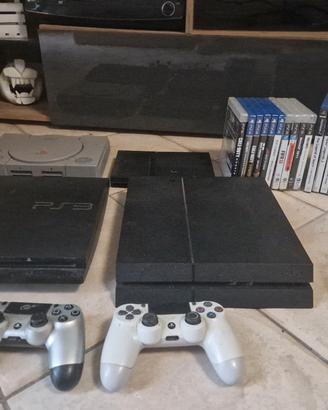 Playstation 1 2 3 e 4. in blocco