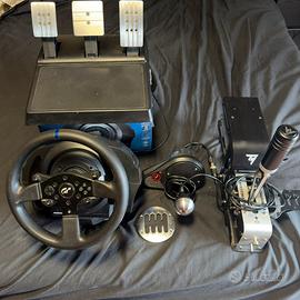 Thrustmaster T300 + TH8A + Freno a mano TSS