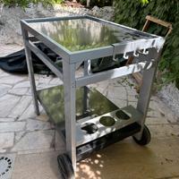 Carrello per BBQ