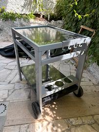 Carrello per BBQ