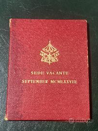 Moneta 500 Lire Argento Vaticano Sede Vacante