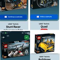 vari lego Technic ritirati 
