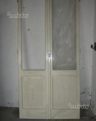 Porta interna vecchia 2 ante