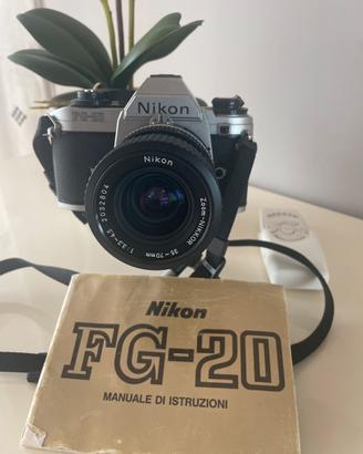 Nikon FG-20 con 35-70mm funzionante!