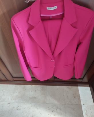 completo donna primaverile fucsia 