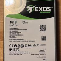 Hd seagate Exos X16 16TB in garanzia