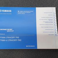 USO E MANUTENZIONE MANUALE YAMAHA PER MT07 TRACER 