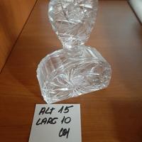 Porta profumo in cristallo Bohemia