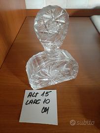 Porta profumo in cristallo Bohemia