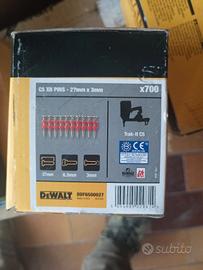 Chiodi Dewalt per chiodatrice C5 due scatole 