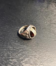 Anello Gerardo Sacco argento 925 donna taglia 14