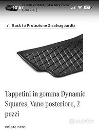 tappetini + vascone GLA