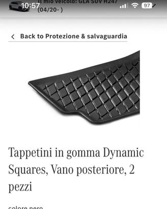 tappetini + vascone GLA