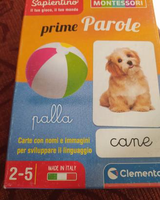 prime parole sapientino 