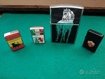 ACCENDINI ANTIVENTO IN STILE ZIPPO