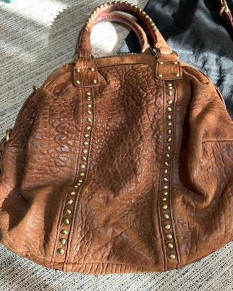 BORSA TOSCA BLU ORIGINALE MEDIE DIMENSIONI