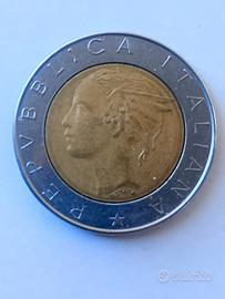 3 monete da 500 lire rara Anno 1984