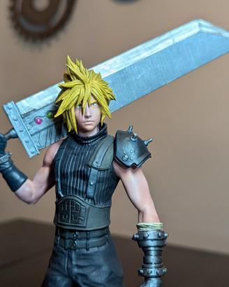 🟦⚔️ Miniatura Final Fantasy VII – Cloud Strife ⚔️