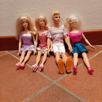 Ken e Barbie con vestiti