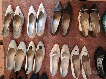 Scarpe con tacco anni 50 vintage originali