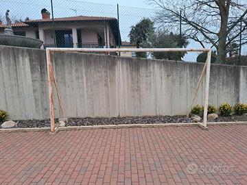 Porta da Calcio 380x200x120 cm in Acciaio