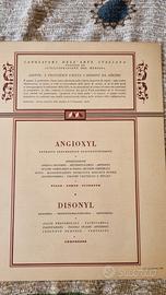 documenti pubblicitari medicinali anni 40/50 