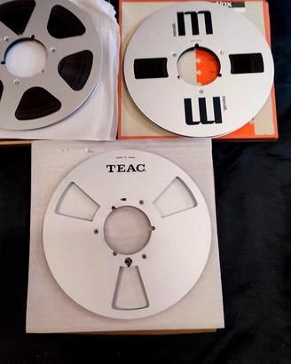Bobine metallo Teac BASF....