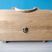 Bauletto in legno da decorare - decoupage