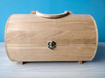 Bauletto in legno da decorare - decoupage