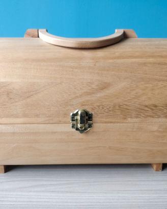 Bauletto in legno da decorare - decoupage