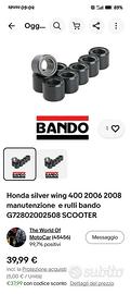 rulli per silver Wing 400 nuovi  