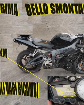 YAMAHA R6 ANNO 2006 SERIE 2005 2006 x RICAMBI