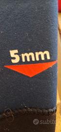 MUTA SUBACQUEO 5 MM