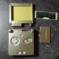 scocca di ricambio gameboy advance sp oro