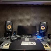 Coppia Monitor KRK VXT 8 + Kit ErgoCal
