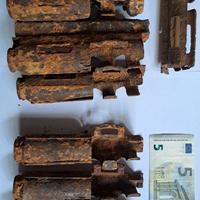 WW2 bossoli e maglie 30 mm MK108