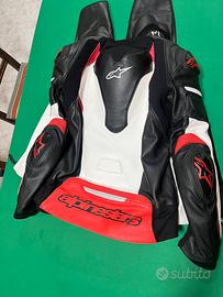 Giacca in pelle Alpinestars tg. 52
