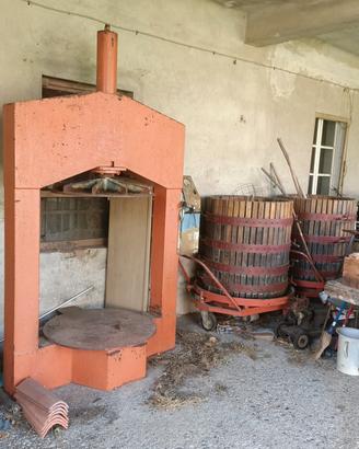 Torchio e bilancia decimale