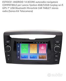 APPLE CAR PLAY LANCIA YPSILON 2013-2017