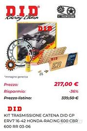 Trasmissione racing cbr 600