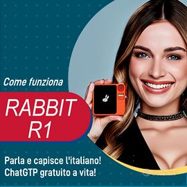 🤖 RABBIT R1 AI FINE STRESS DIGITALE - TI ASSISTE!