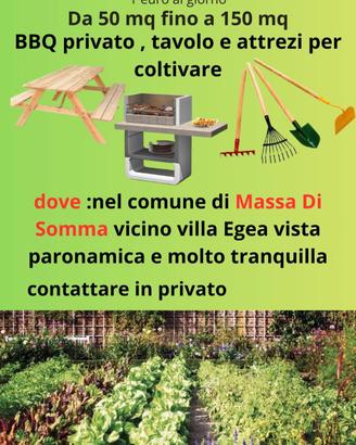 orto da coltivare