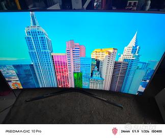 Televisore 65” samsung curvo