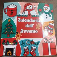 libro da colorare, calendario avvento