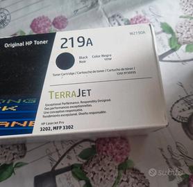 Toner Originale HP 219A Nero W2190A NUOVO!