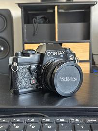 contax 139 quartz +yashica 50mm|Fotocamera rullino