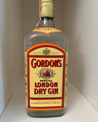 Gin Gordon Special Dry London anni 90