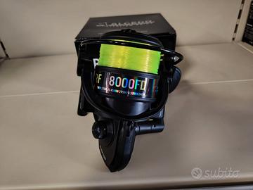 Acedo mulinello Black Surf 8000 + filo giallo