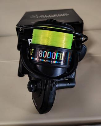 Acedo mulinello Black Surf 8000 + filo giallo